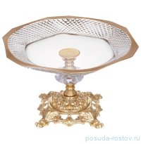 Блюдо 18 x 18 x 11 см шестигранное н/н металл &quot;Prestij&quot; / 292565