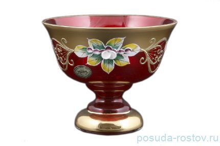 Конфетница 13 см н/н &quot;Лепка красная /5366&quot; / 094873