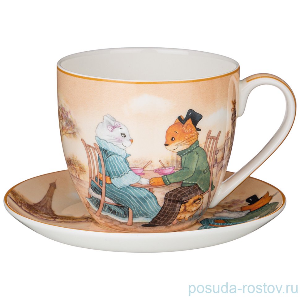 Чайная пара 430 мл 1 шт "Rendezvous" / 252088