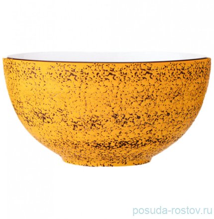 Салатник 14 см 600 мл жёлтый &quot;Splash&quot; / 261812