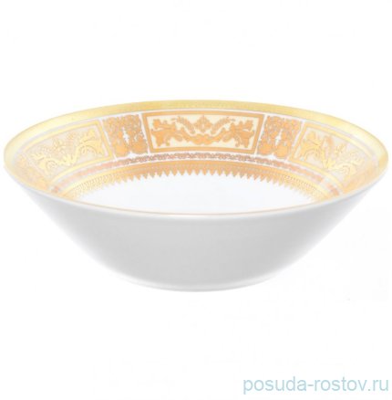 Салатник 24 см &quot;Диадема /Белая крем золото&quot; / 159958