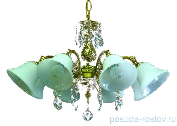Люстра 8 рожковая белые плафоны  Royal "Роял" / 088134