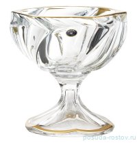 Ваза для фруктов 21 см н/н &quot;Maкao /Матовое золото&quot; / 374336