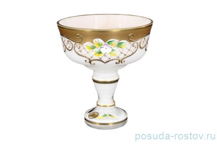 Конфетница 13 см н/н &quot;Лепка белая&quot; SC / 116464