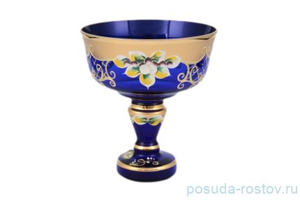 Конфетница 13 см н/н синяя &quot;Лепка&quot; И-В / 098291