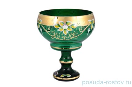 Конфетница 20 см н/н зеленая &quot;Лепка&quot; / 099264