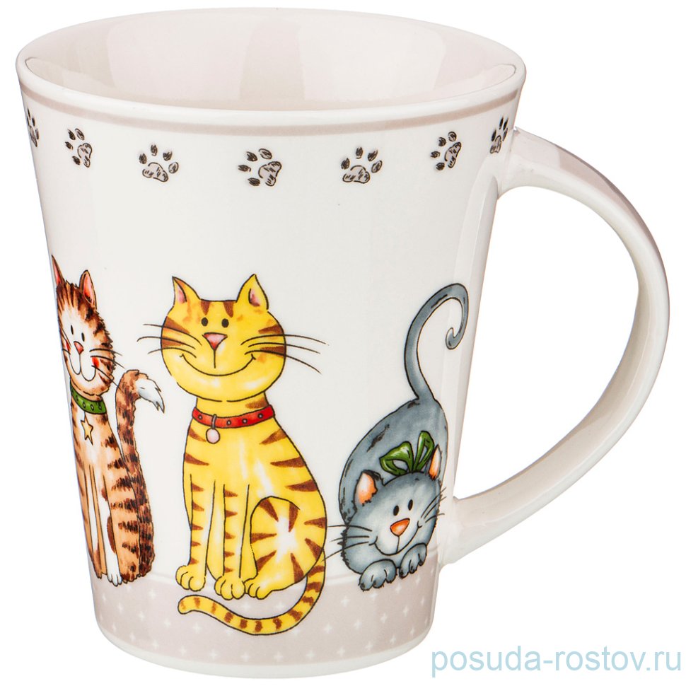 Кружка 400 мл "Котики" / 213425