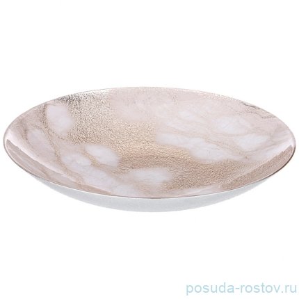 Блюдо 33 см круглое глубокое &quot;Dune gold&quot; / 332141