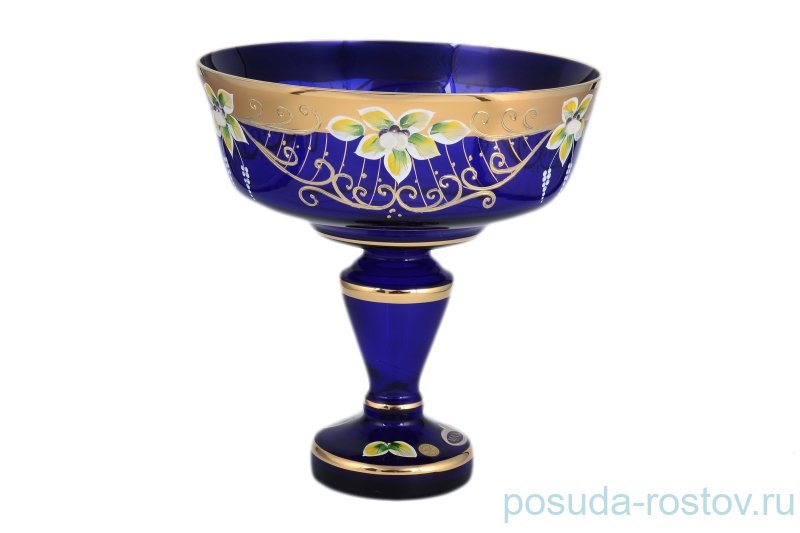 Фруктовница 26 см н/н "Лепка Синяя" / 099283