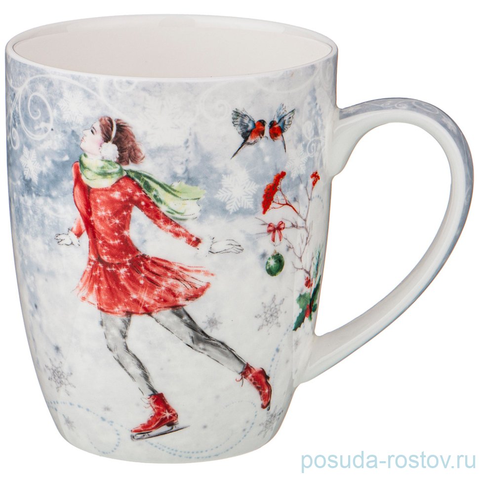 Кружка 400 мл "с новым годом!" / 228615