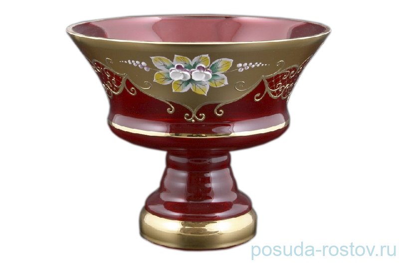 Конфетница 20 см н/н "Лепка красная /5365" / 093153 Конфетница 20 см н/н "Лепка красная /5365" / 093153