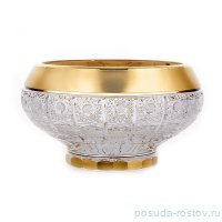 Ваза для конфет 16 см &quot;Снежинка с золотом 2&quot; / 146534
