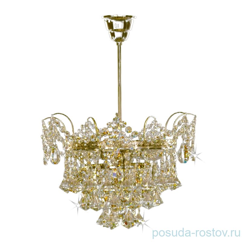 Люстра 4 рожковая хрусталь Titania Lux "Титания Люкс" h-60 см, диаметр-42 см / 075474 Люстра 4 рожковая хрусталь Titania Lux "Титания Люкс" h-60 см, диаметр-42 см / 075474