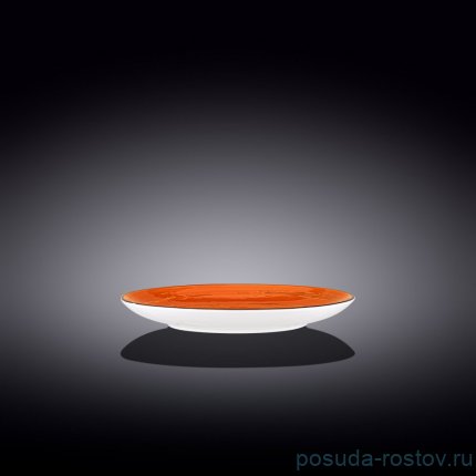 Тарелка 18 см оранжевая &quot;Spiral&quot; / 261572