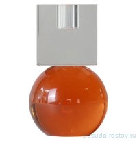Подсвечник 13 х 8 см прозрачный-янтарный / 366222