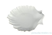 Блюдо 24 см ракушка &quot;Корона /Отводка золото&quot; / 095766