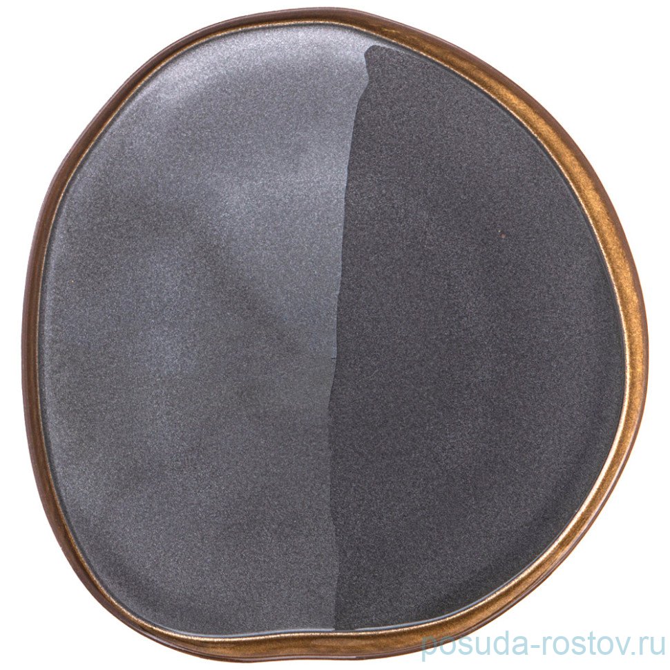 Тарелка 28 см "Bohemia black" / 332735