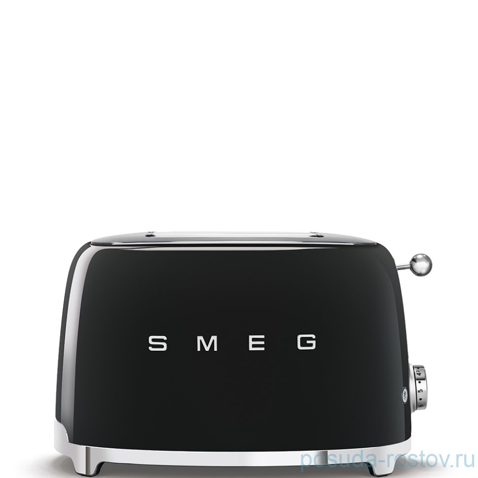 Тостер на 2 ломтика 950 Вт чёрный "Smeg" / 296165 Тостер на 2 ломтика 950 Вт чёрный "Smeg" / 296165