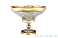 Ваза для фруктов 30 см н/н &quot;Хрусталь с золотом&quot; / 094919