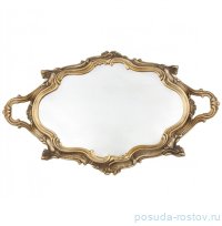 Поднос 37 х 24 см с зеркалом овальный &quot;A. Livio&quot; / 245836