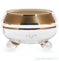 Тройножка 13 см &quot;Матовая полоса /золото&quot; AS Crystal  / 283869