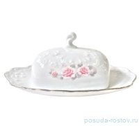 Масленка &quot;Рококо /577 /Серая роза /золото&quot; / 149060