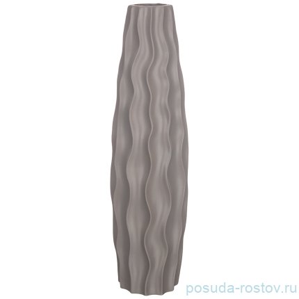 Ваза для цветов 58 см напольная &quot;Матовый коричневый&quot; / 233082