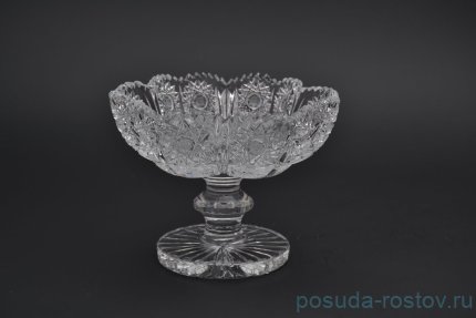 Вазочка 15 см н/н &quot;Хрусталь резной&quot; / 012710