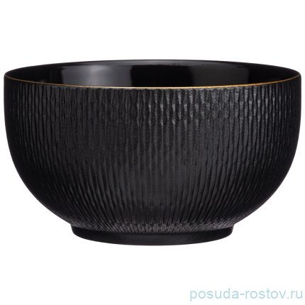 Салатник 850 мл 15 х 8 см &quot;crocus /черная&quot; / 235734