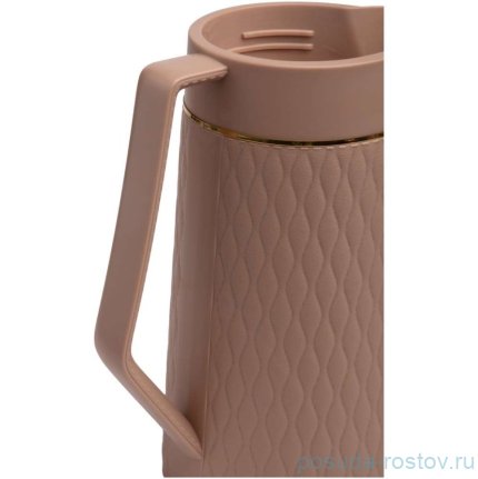 Термос 1 л  кофейный Agness / 379290
