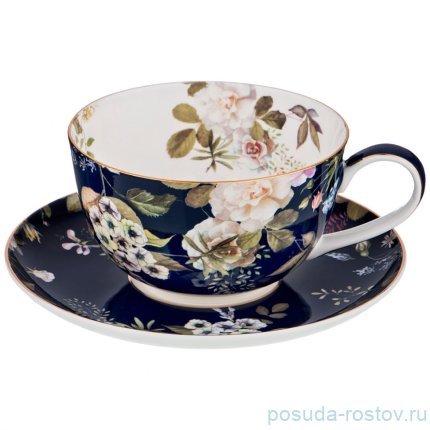 Чайная пара 300 мл 1 шт &quot;Belle /Кобальт&quot; / 195103