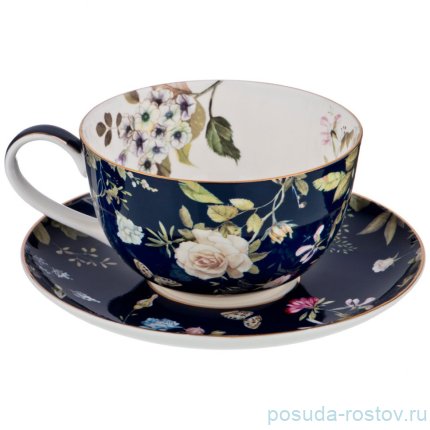 Чайная пара 300 мл 1 шт &quot;Belle /Кобальт&quot; / 195103