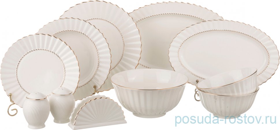 Столовый сервиз на 6 персон 26 предметов "Аврора" / 194593
