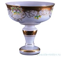 Ваза для конфет 15 см н/н &quot;Лепка белая /6444&quot; / 038431