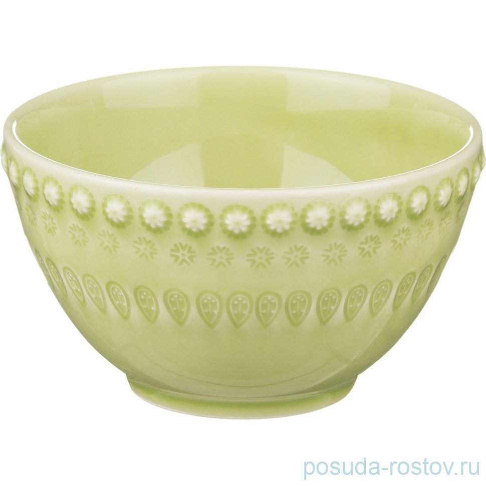 Салатник 12,5 см "Фантазия /Зеленая"  / 170436