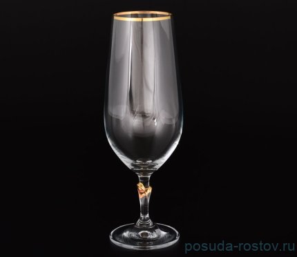 Бокалы для пива 380 мл 6 шт &quot;Лили /Отводка золото&quot; / 087800