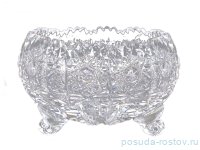 Вазочка 9 см на 3-х ножках &quot;Glasspo /Хрусталь резной&quot; / 040707