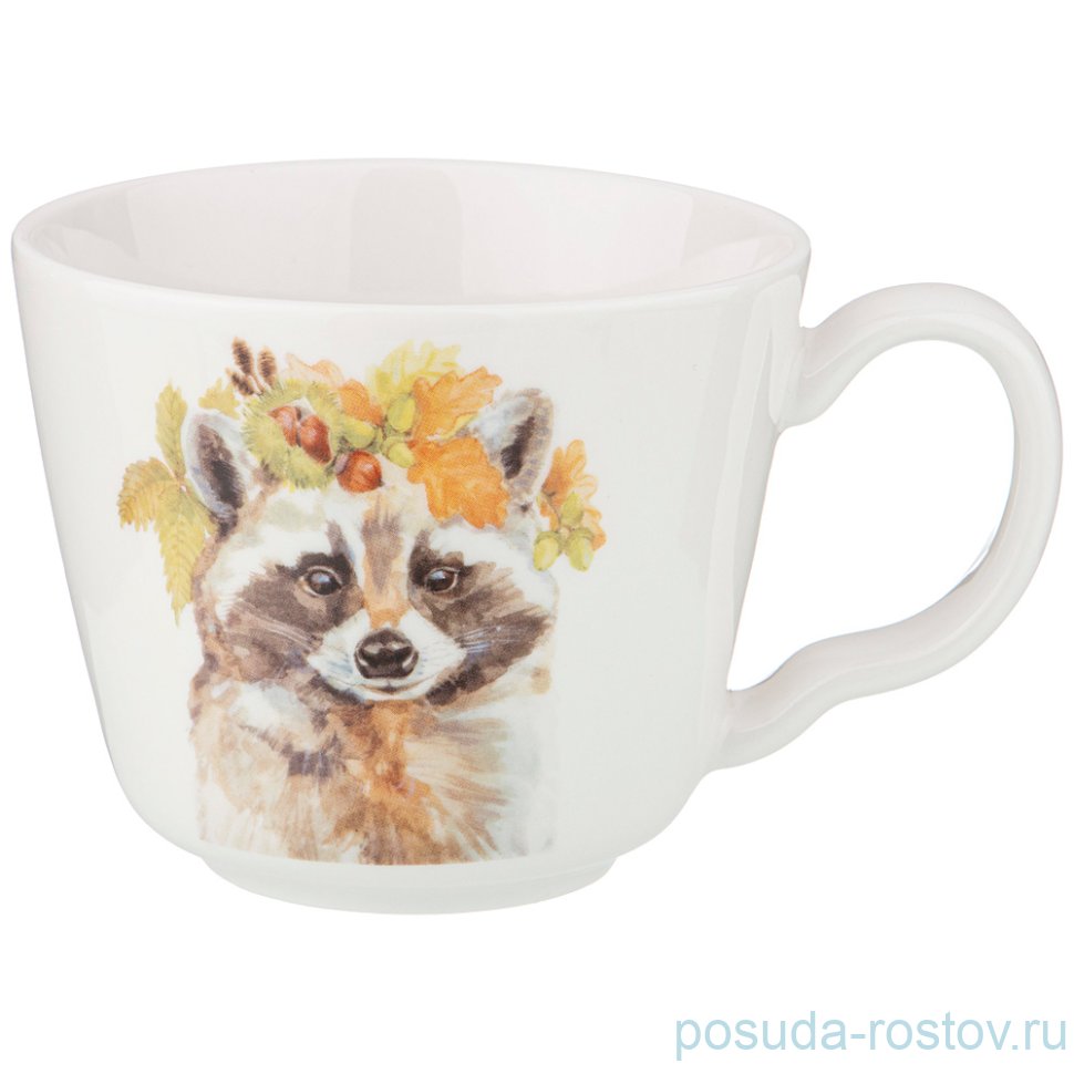 Кружка 450 мл "Лесная сказка /Енот" / 213585