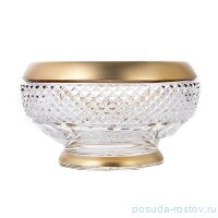 Конфетница 16 см &quot;Фелиция /Хрусталь с золотом&quot; / 153396