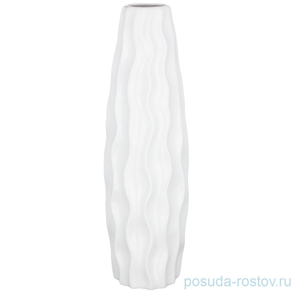 Ваза для цветов 49 см "Белая глазурь" / 233085 Ваза для цветов 49 см "Белая глазурь" / 233085