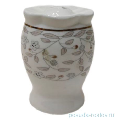 Прибор для специй Перечница "Вивьен /Мелкие цветочные веточки /золото" / 378429 Прибор для специй Перечница "Вивьен /Мелкие цветочные веточки /золото" / 378429