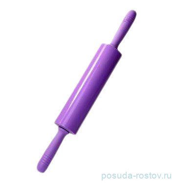 Скалка 39,5 х 5,5 см лиловая / 262680