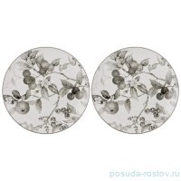 Набор тарелок 20 см 2 шт &quot;Райские яблочки&quot; / 189607