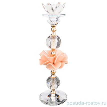 Подсвечник 10 х 33 см &quot;Delicate flower&quot; / 213682
