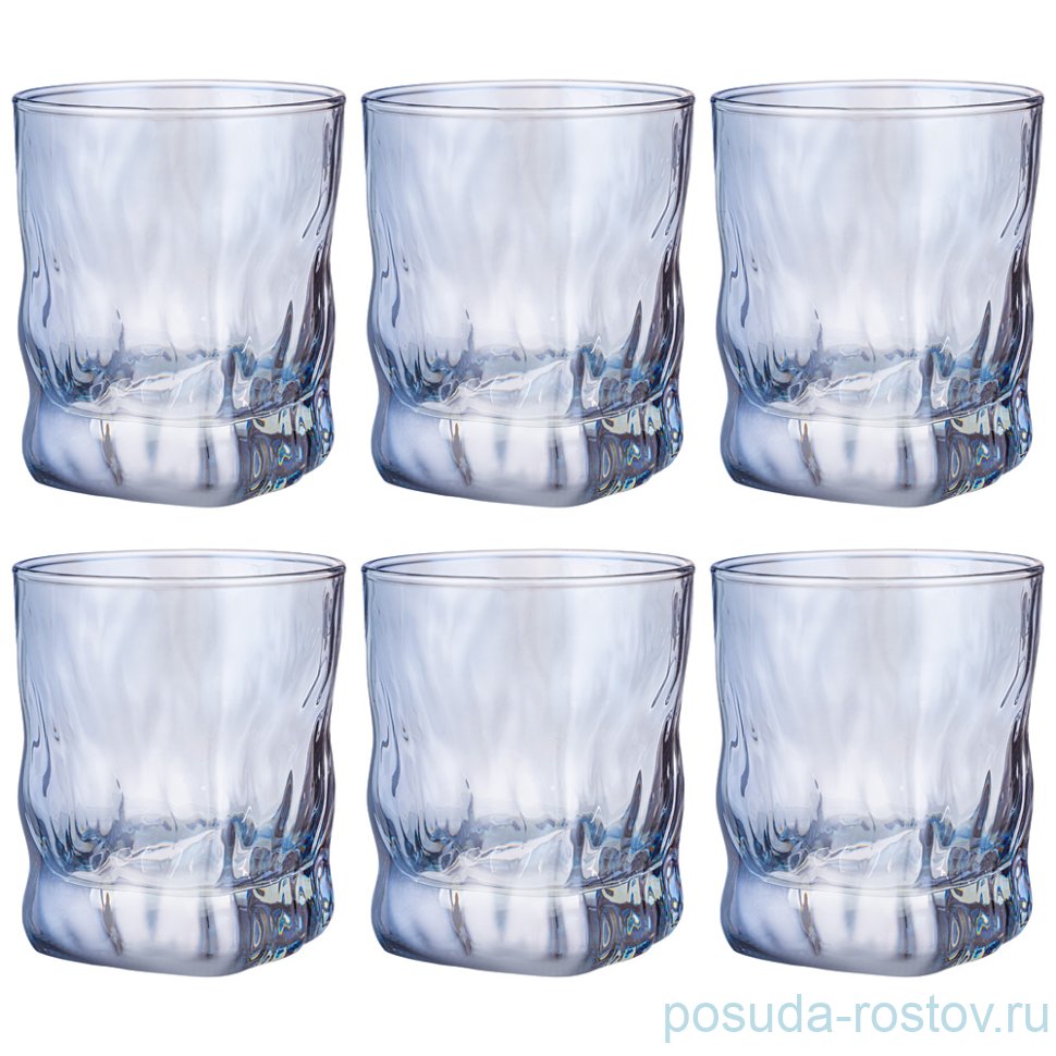 Стаканы для виски 300 мл 6 шт "чёрное море" / 279086