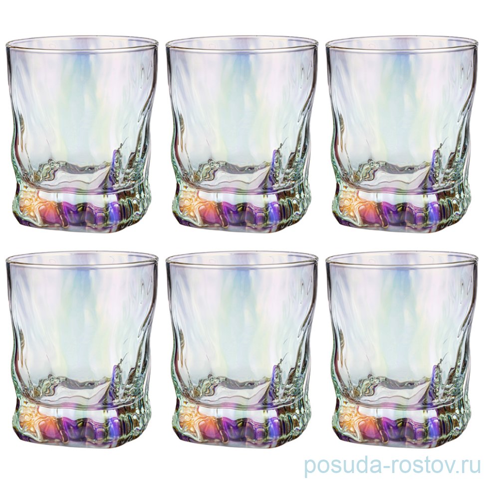 Стаканы для виски 300 мл 6 шт "Лиловая дымка" / 279089