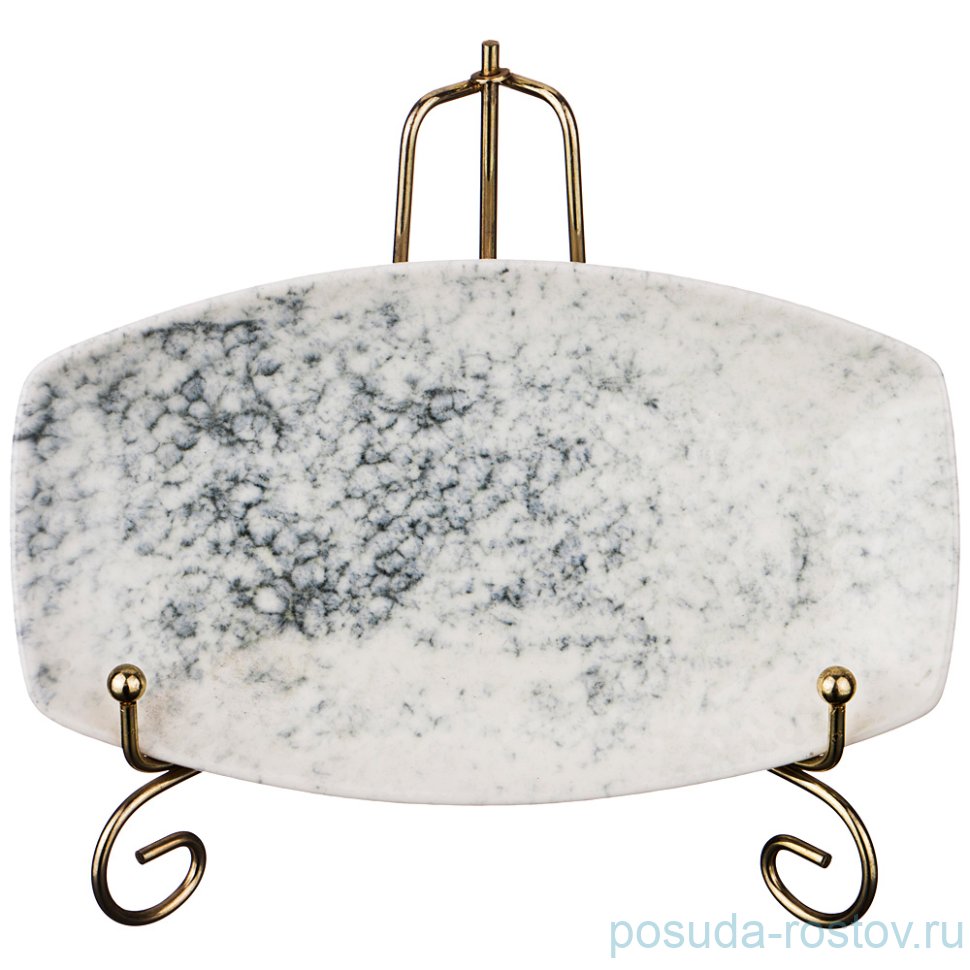 Тарелка 19 х 11 см прямоугольная "Smoky" / 198821