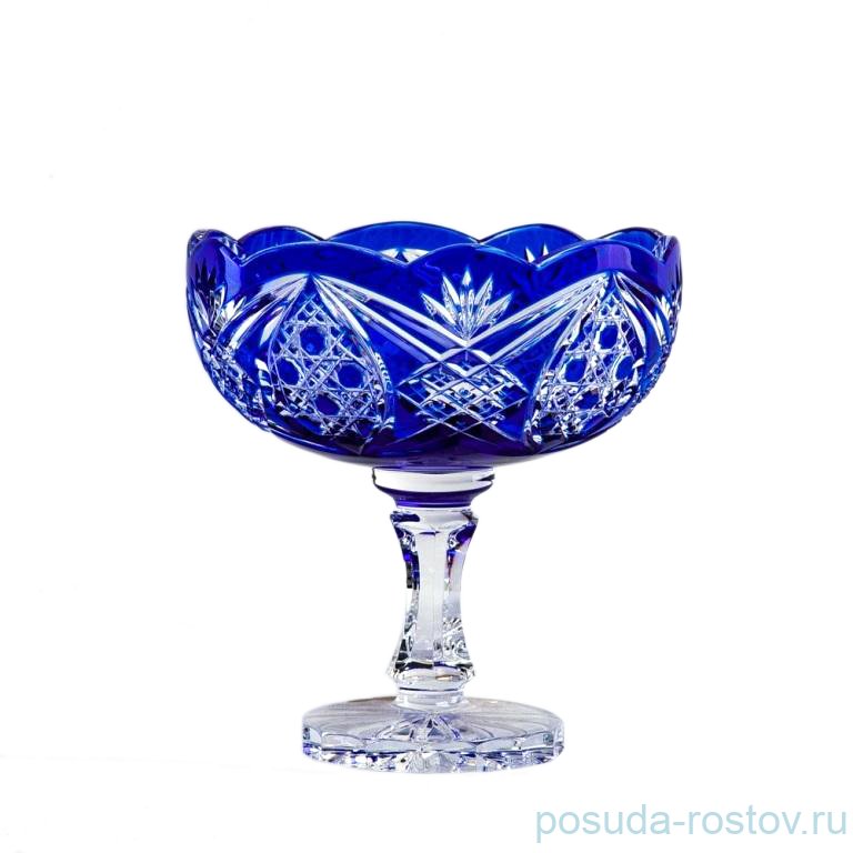 Конфетница 18 см н/н "Беата /Синяя" / 152679