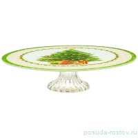 Блюдо 25 см н/н круглое &quot;рождественская сказка&quot; / 268442