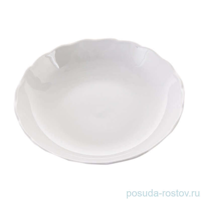 Салатник 24 см гост.  Kepo Trade "Рококо /Без декора" / 065397